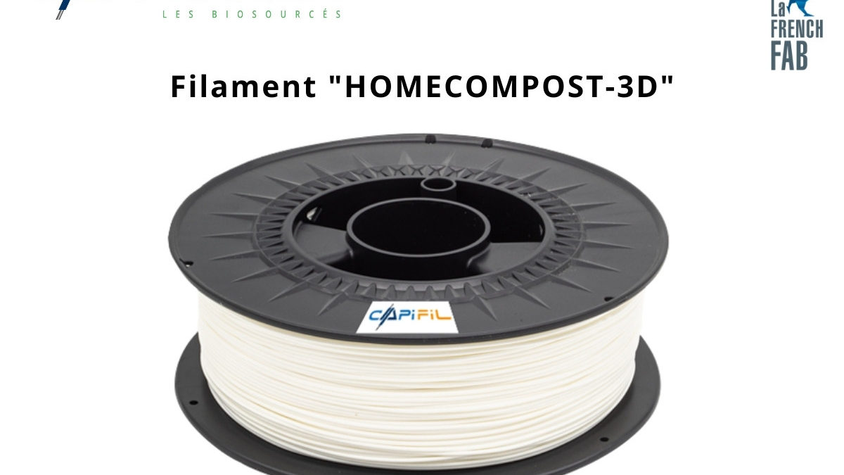 Slide - CAPIFIL - Fil imprimante 3D Home Compost - Naturel