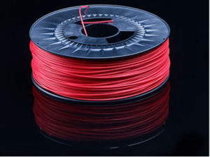Bobine filament 3D POM rouge fabrication Capifil