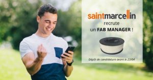 Actualité - Saint Marcellin recrute un FAB MANAGER - Capifil
