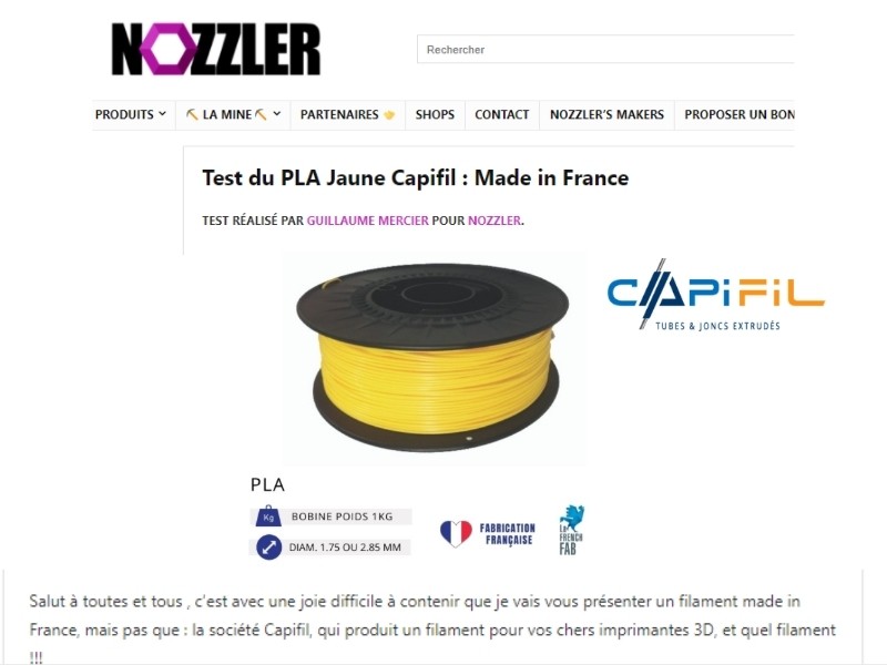 CAPIFIL-Nozzler-3D-filament-test