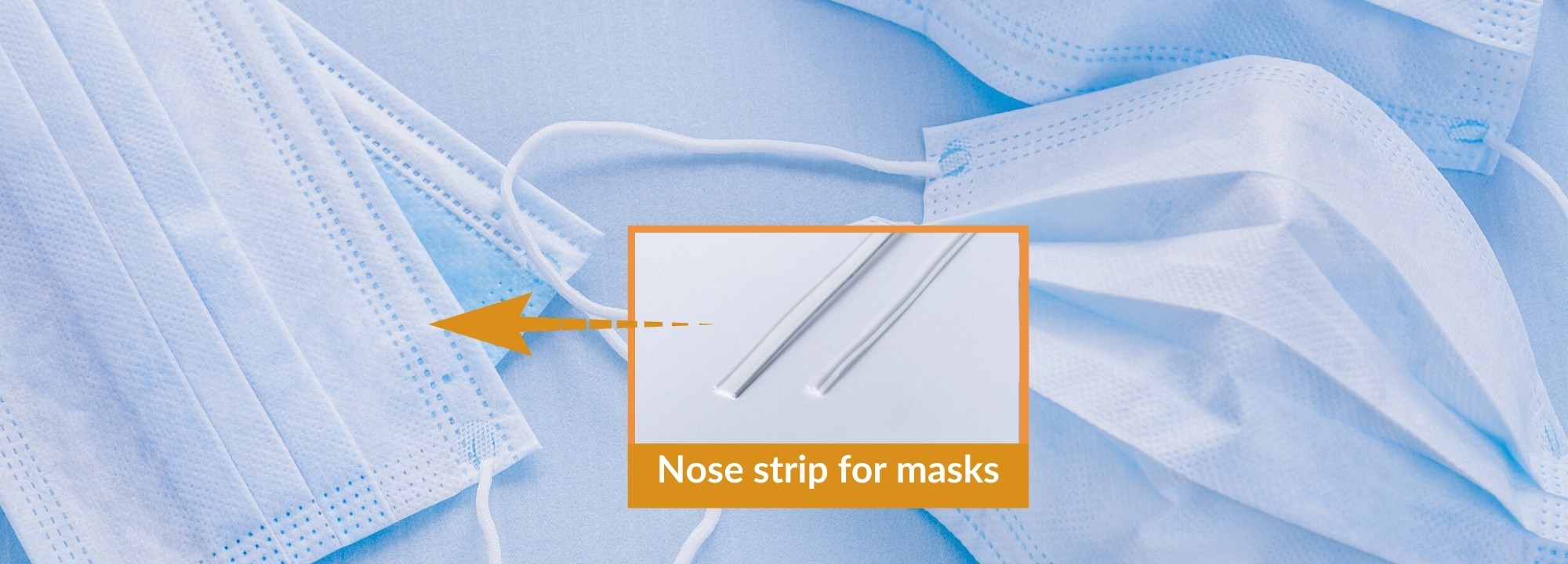 Capifil - Slider home_Nose strip for masks