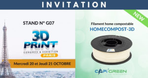 CAPIFIL - filament Homecopost-3D - filament home compostable