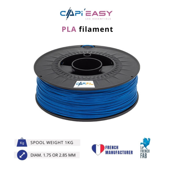 1 kg PLA 3D filament in blue-CAPIFIL