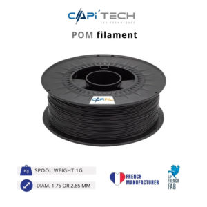 1kg POM 3D printing filament in black-CAPIFIL