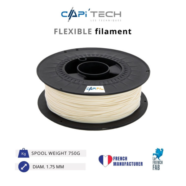 750 g FLEXIBLE 3D printing filament-CAPIFIL