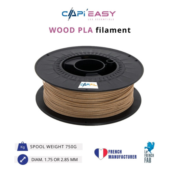 750 g WOOD PLA 3D printing filament-CAPIFIL