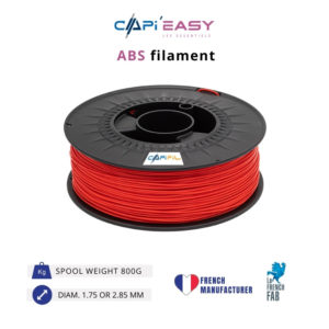 800 g ABS 3D printing filament in red-CAPIFIL