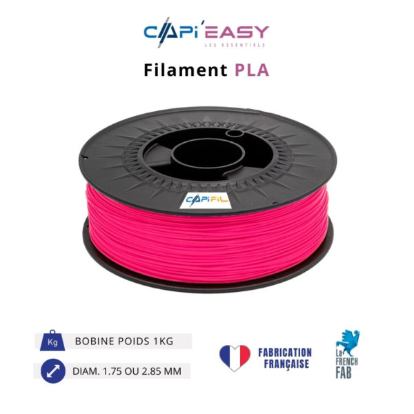 CAPIFIL-Filament 3D ABS 800g coloris rose