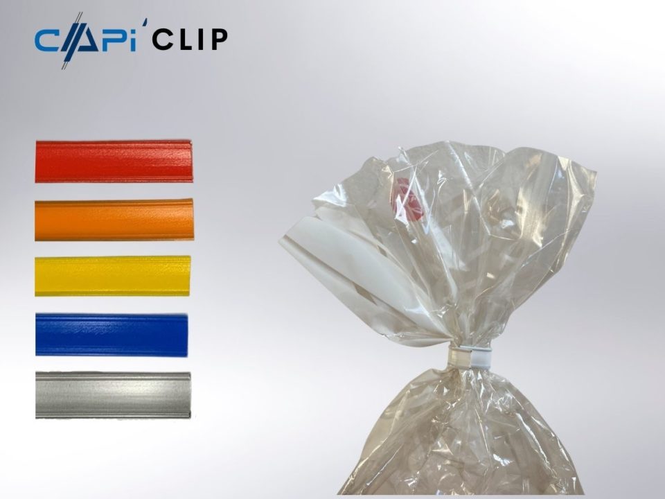 CAPIFIL - Capi clic- Lien attache sachet 2 fils - gamme couleurs