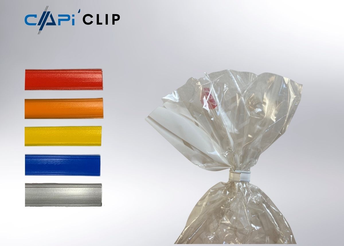 CAPIFIL - Capi clic- Lien attache sachet 2 fils - gamme couleurs