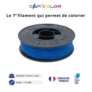 CAPIFIL-Filament 3D COLOR 250g coloris bleu