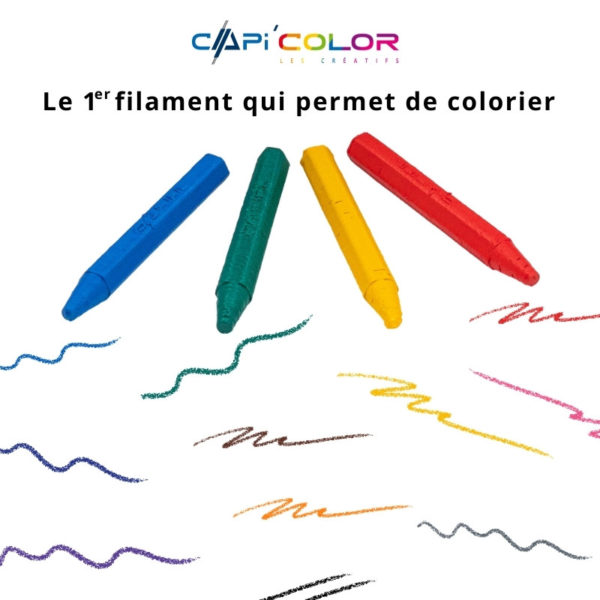 Filament capi'color-crayons-CAPIFIL